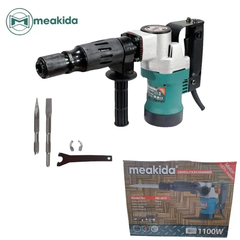 Marteau piqueur meakida 1100w  7kg  - 1