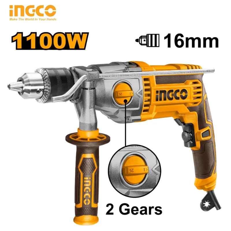 PERCEUSE 1100W 16MM INGCO ID211008 - 1