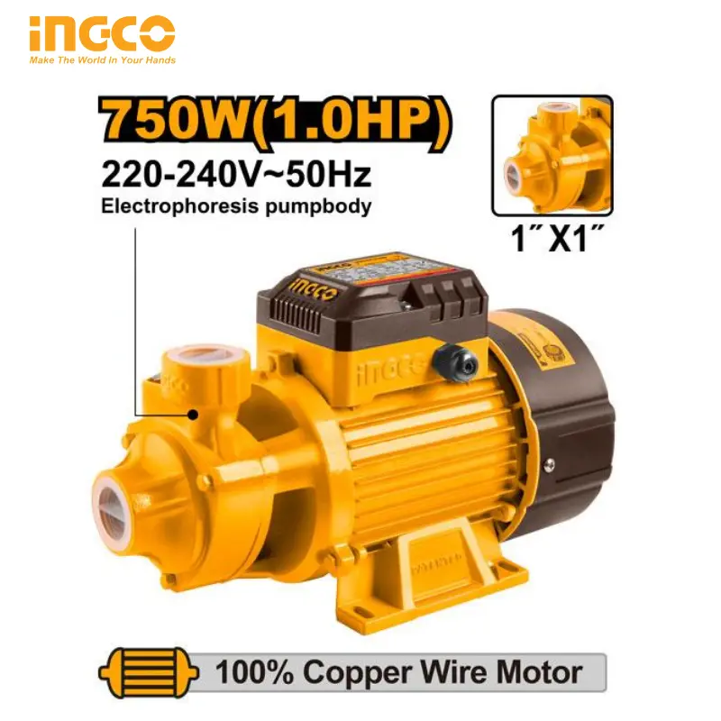 POMPE À EAU 1 HP 750W INGCO VPM75068 - 1