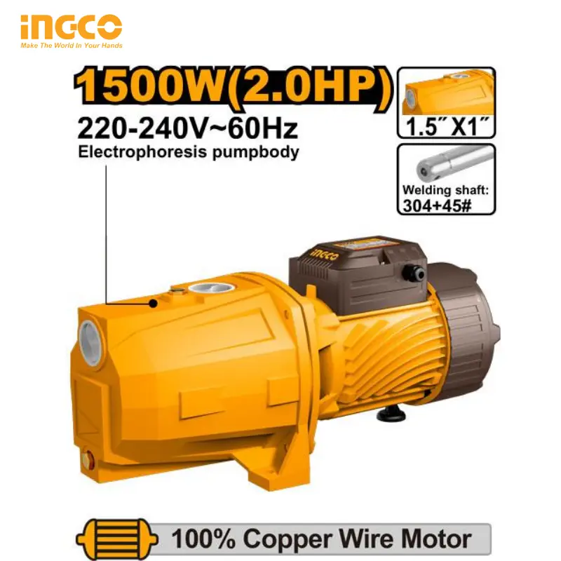 POMPE PÉRIPHÉRIQUE 2HP INGCO JP150068 - 1