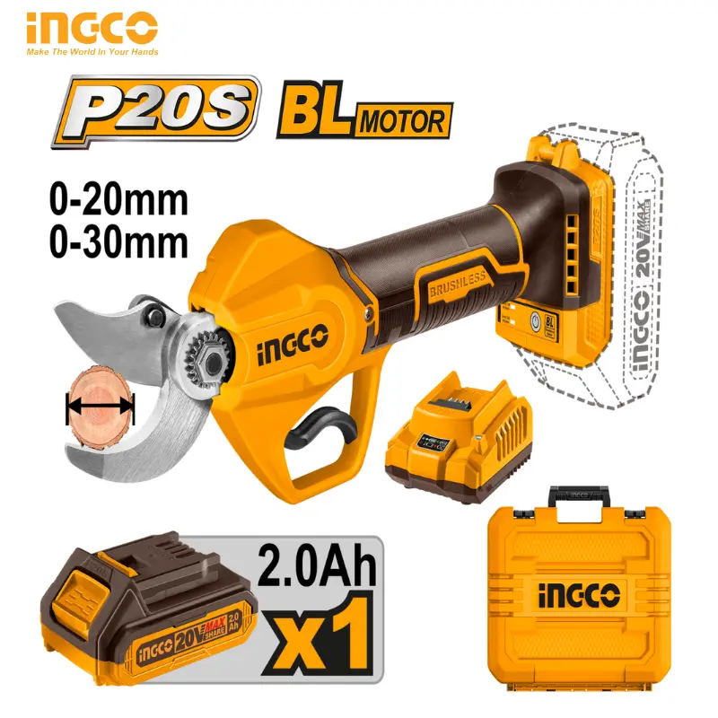 SACATEUR 20V 20MM/30MM INGCO CSSLI203083 - 1