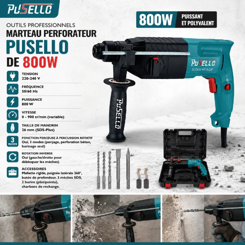 MARTEAU PUSELLO 800W - 1