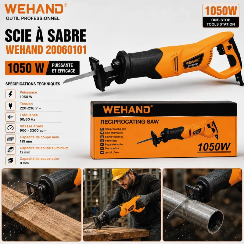 SCIE A SABER 1050W WEHAND - 1