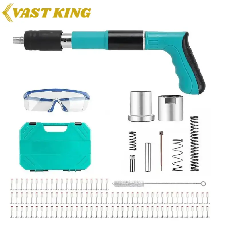 KIT DE PISTOLET A CLOUS EN BETON 100PCS CLOU GRATUITE VAST KING - Image 1